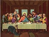 Leonardo da Vinci picture of the last supper II painting